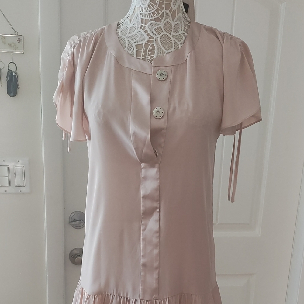 Elegant Pink Women's Top
